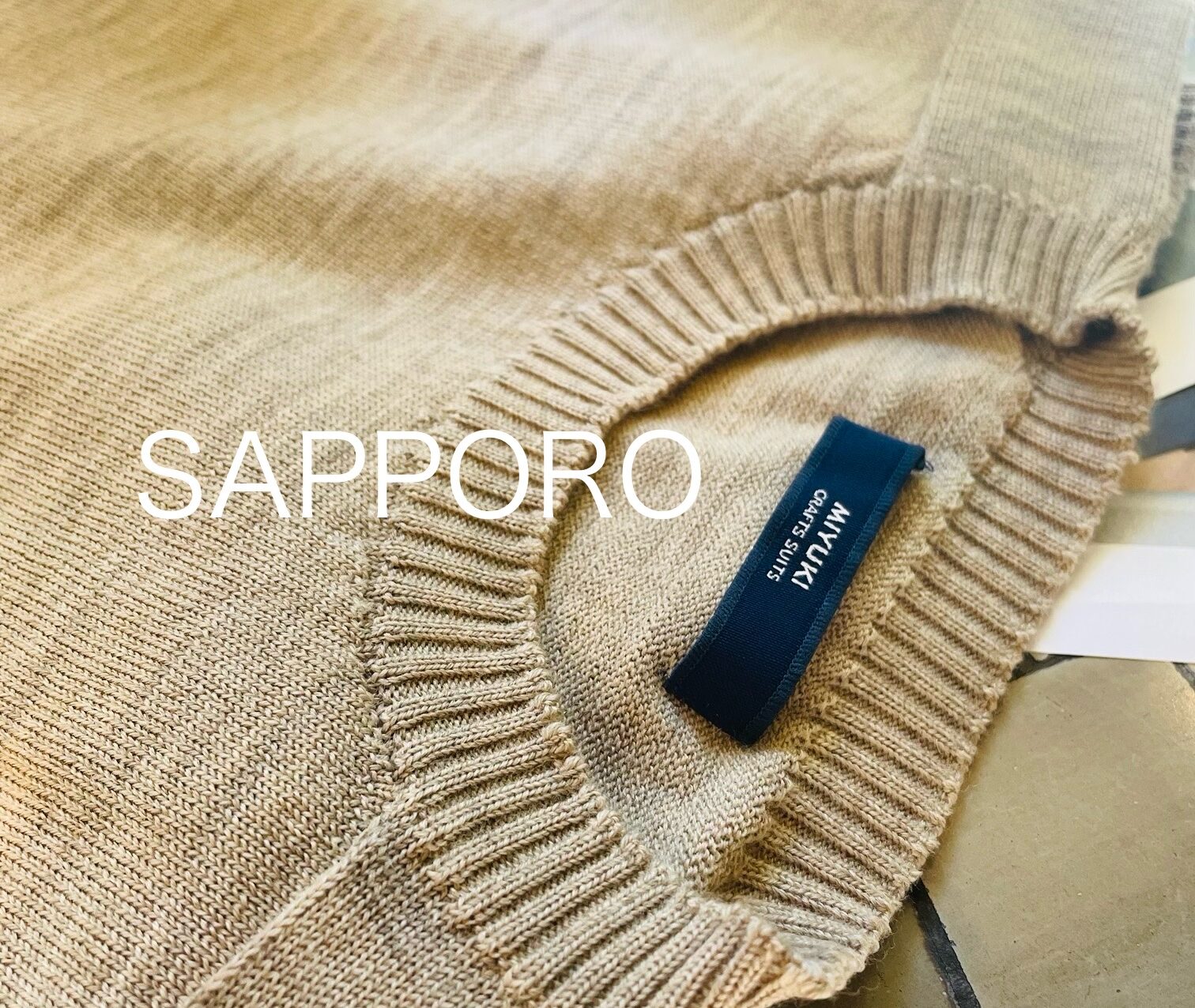 SUPER FINE MERINO WOOL ORDER – 大阪・東京・横浜・札幌の